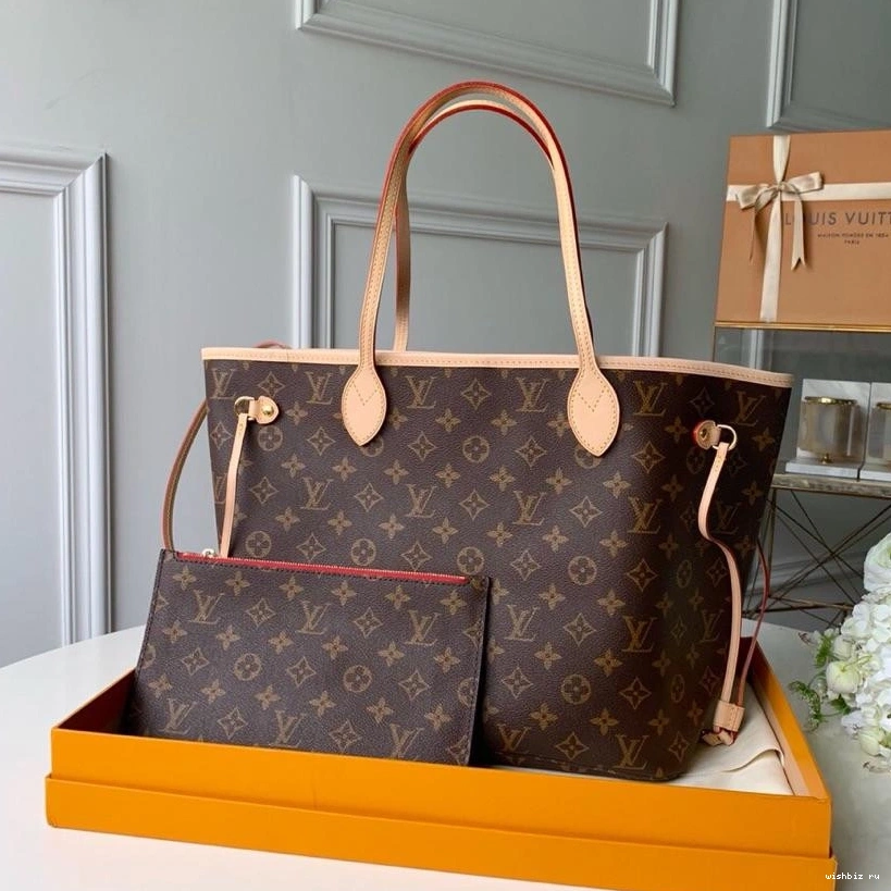 WIS VUITTON NEVERFULL LOUIS MM 0826